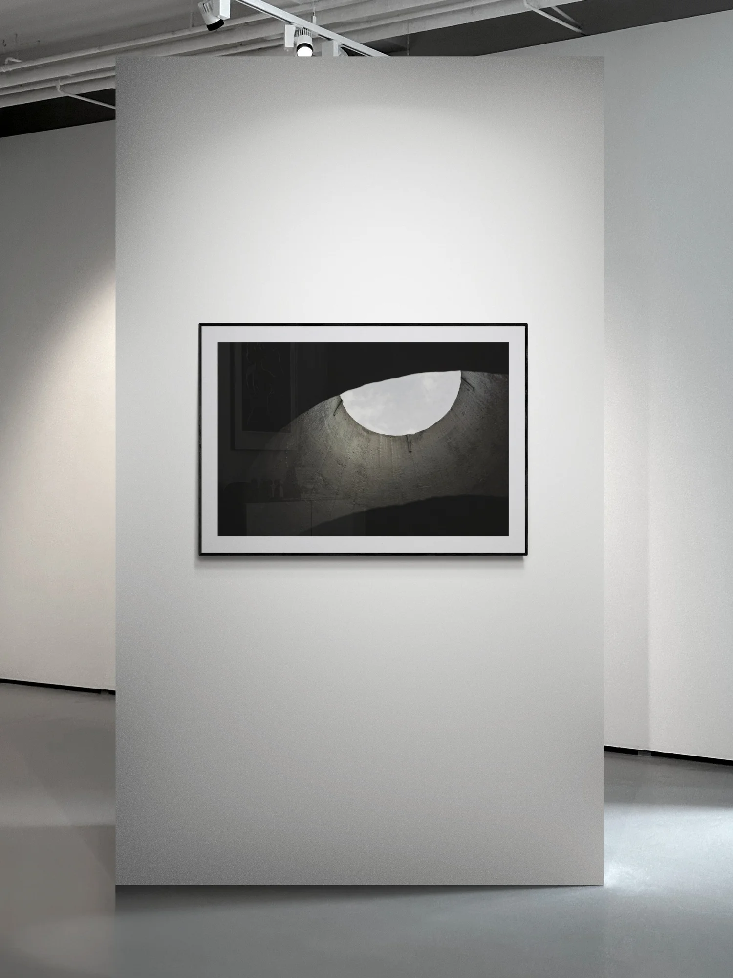 Concrete Sky shown in an interior setting