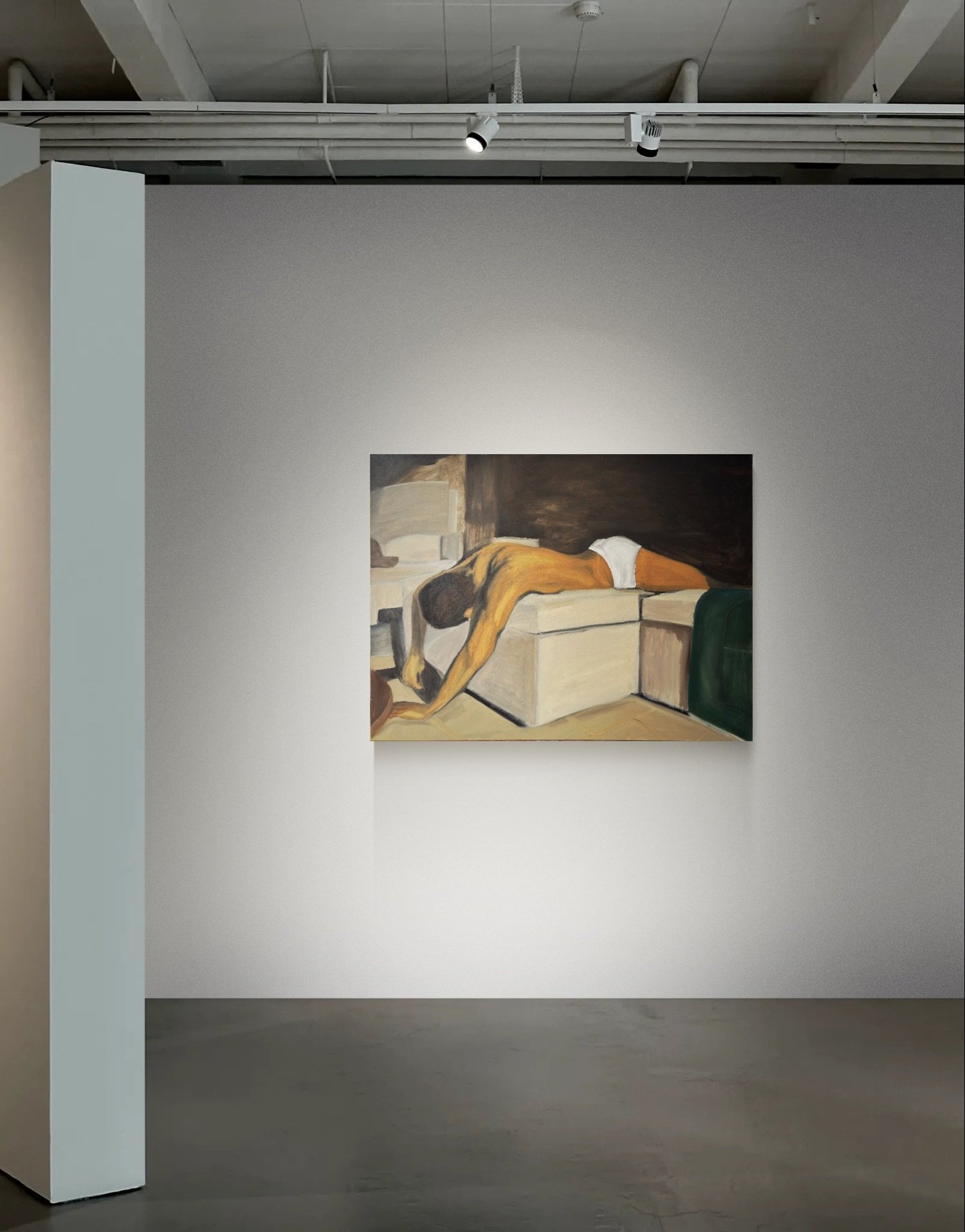 Untold Rest, 2025 shown in an interior setting